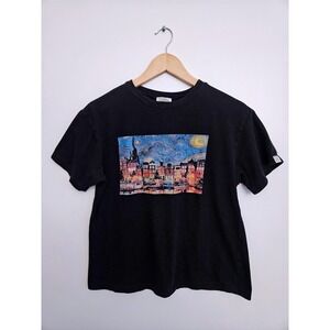 Dirtee Laundry Graphic T-Shirt Mens Large Black Art Print Excellent Short Sleeve
